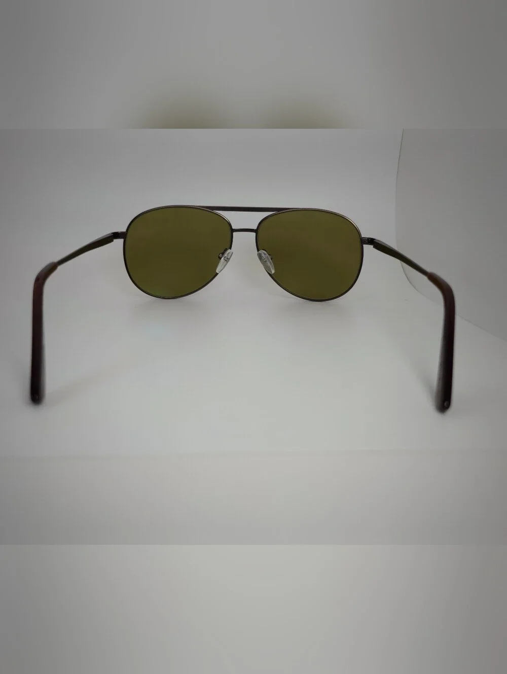 Discover.  Medium Aviator. Brown Temple Arm Sunglasses. A Smaller Frame.